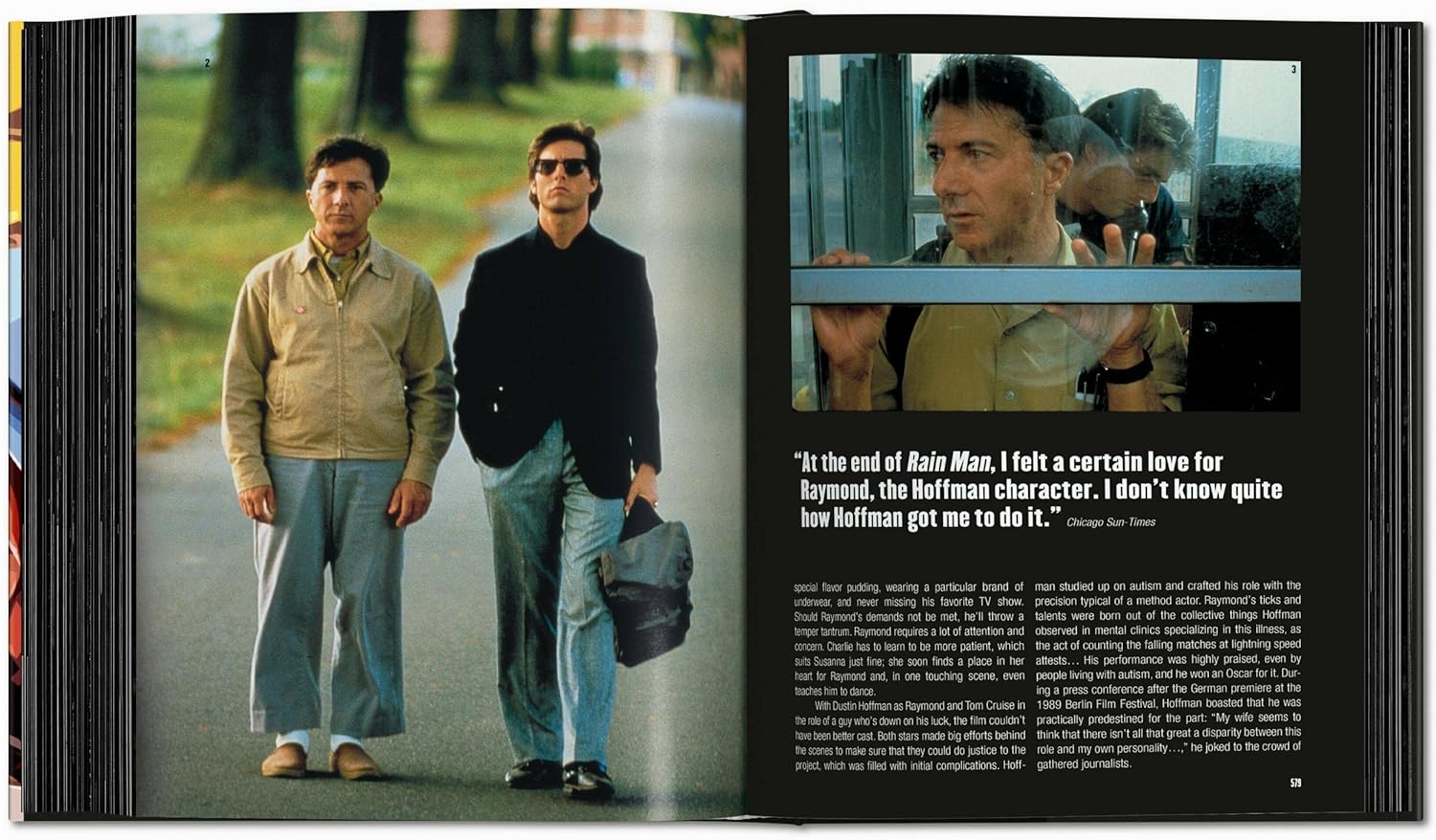 100 movies 1980s book open