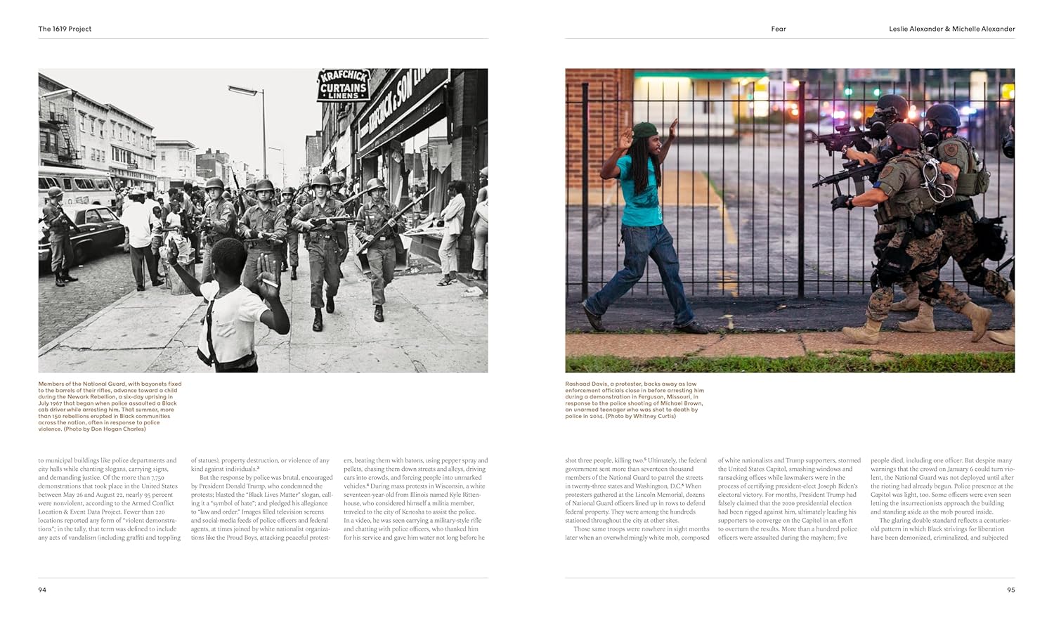 The 1619 Project: A Visual Experience book inside