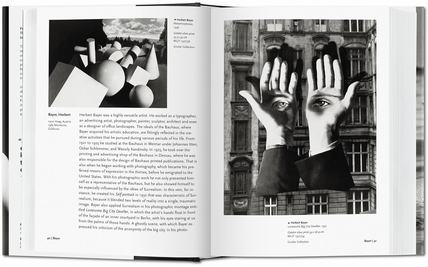 20th Century Photography book inside