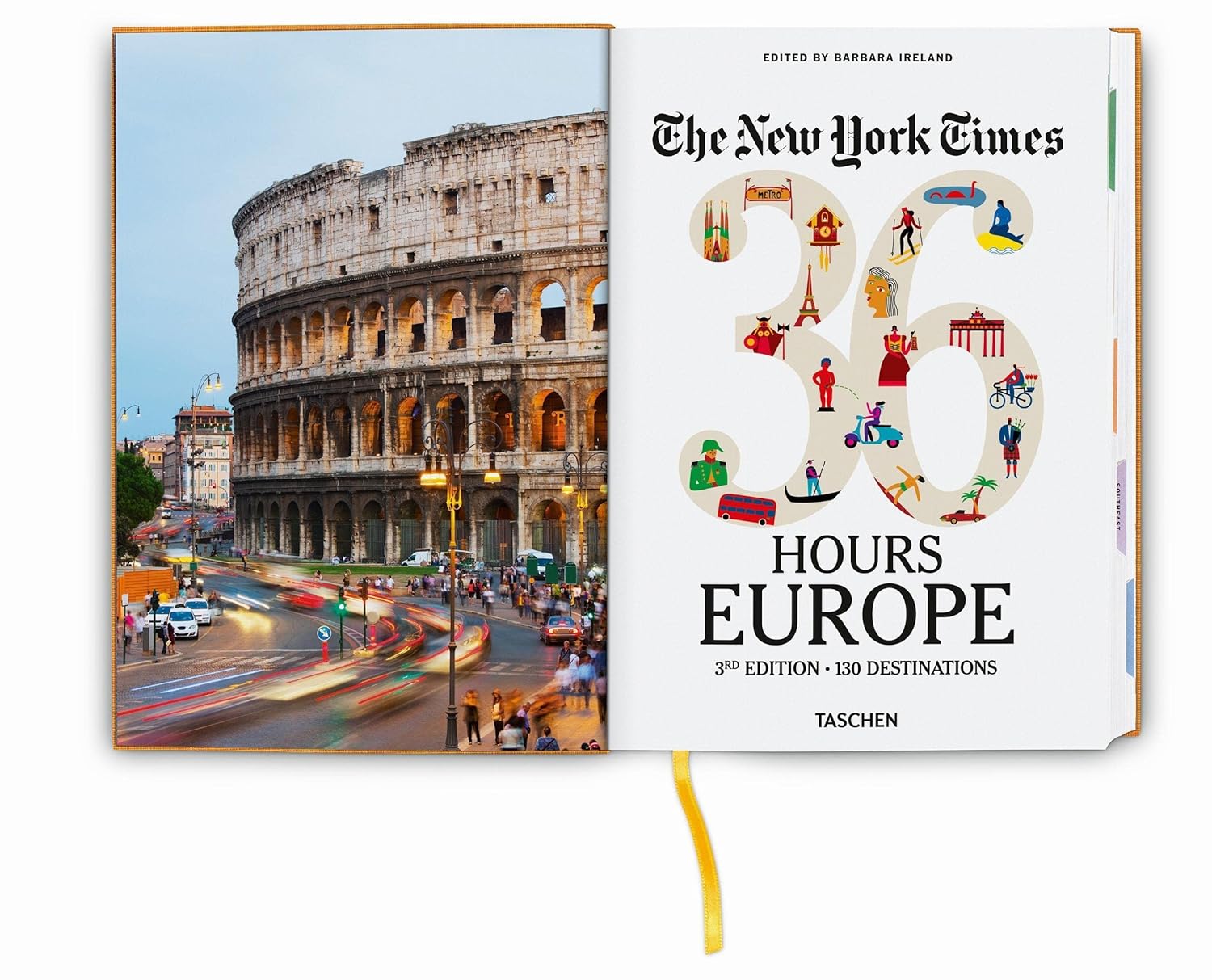 36 hours europe book inside