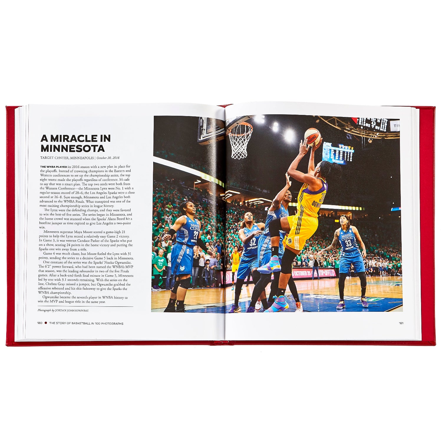The Story of Basketball in 100 Photographs book inside