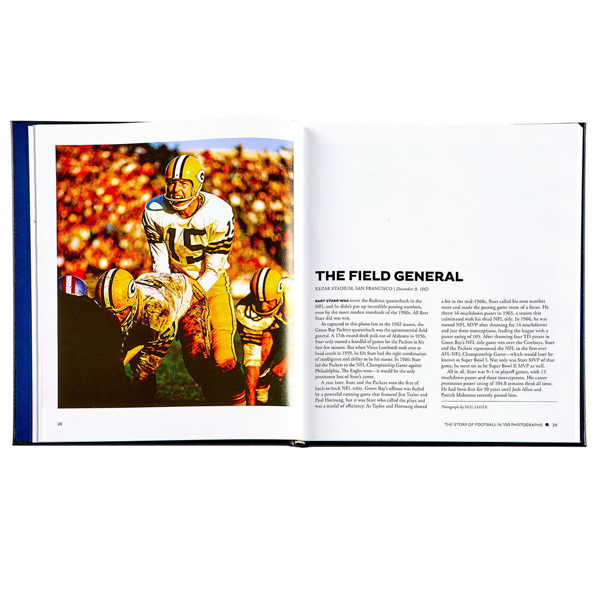 The Story of Football in 100 Photographs book inside