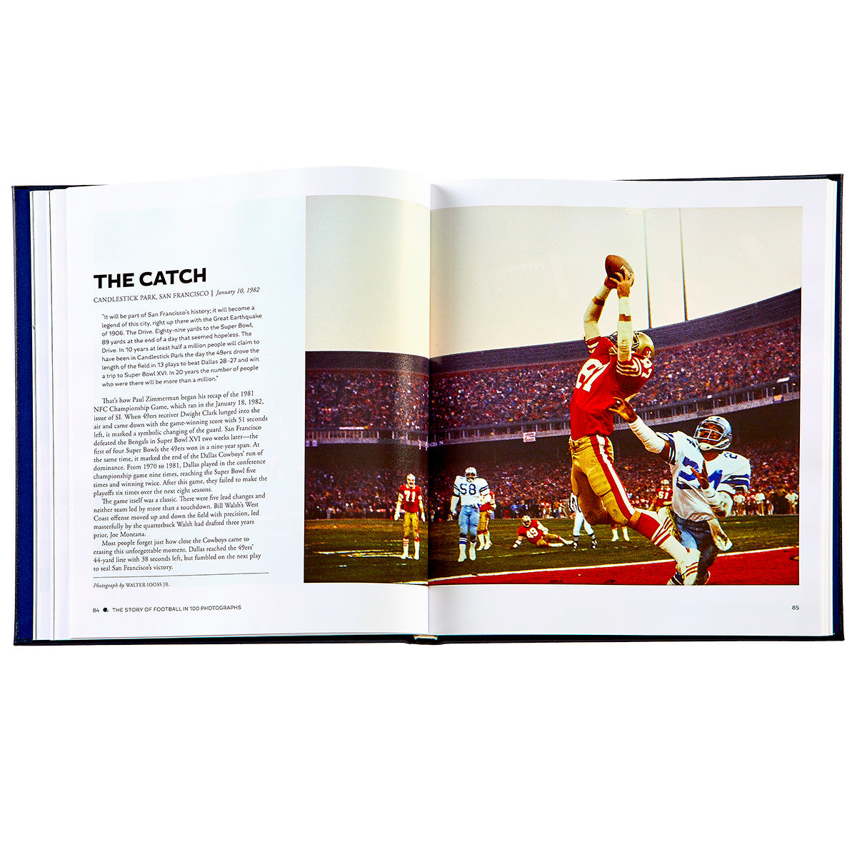 The Story of Football in 100 Photographs book inside