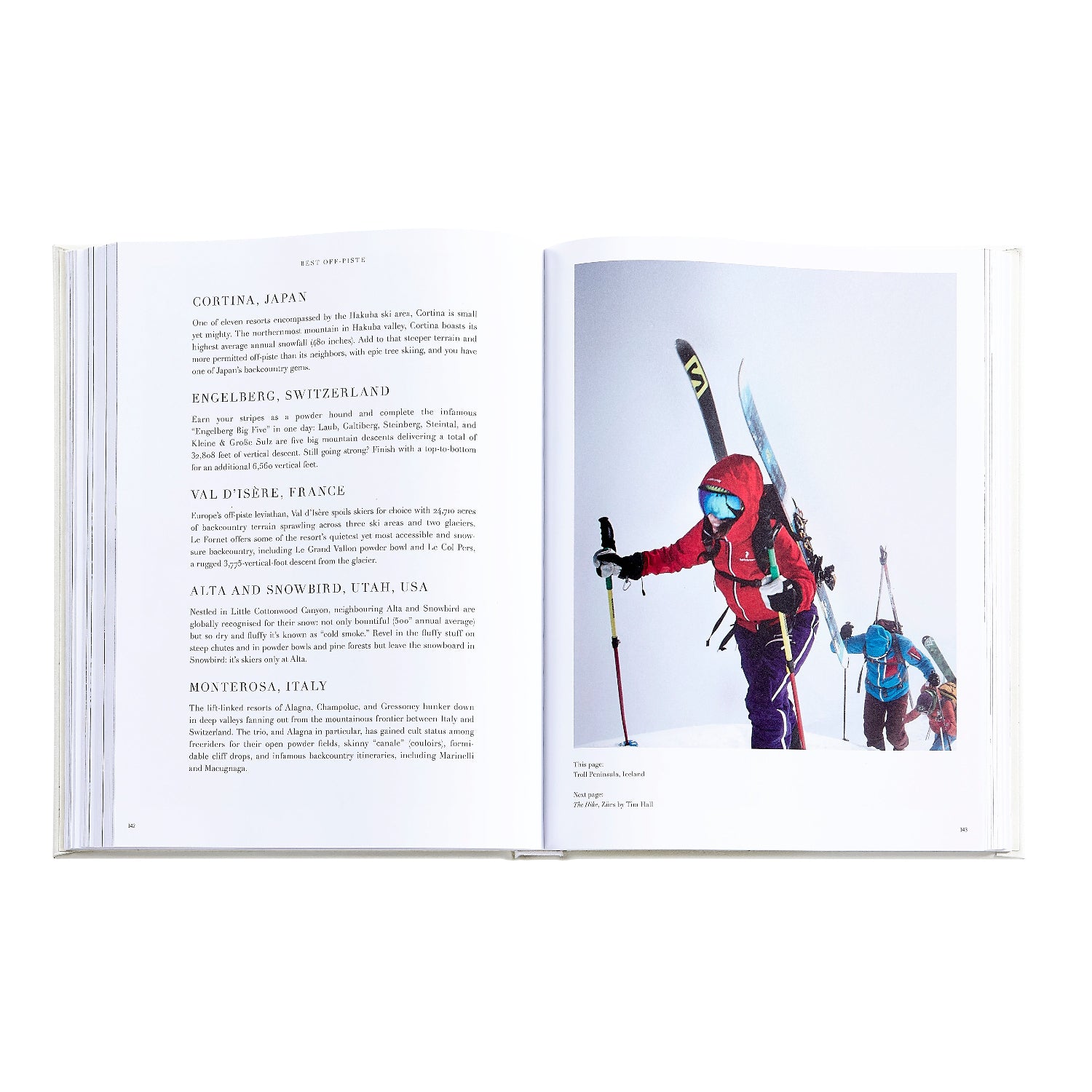 The Ultimate Ski Book inside