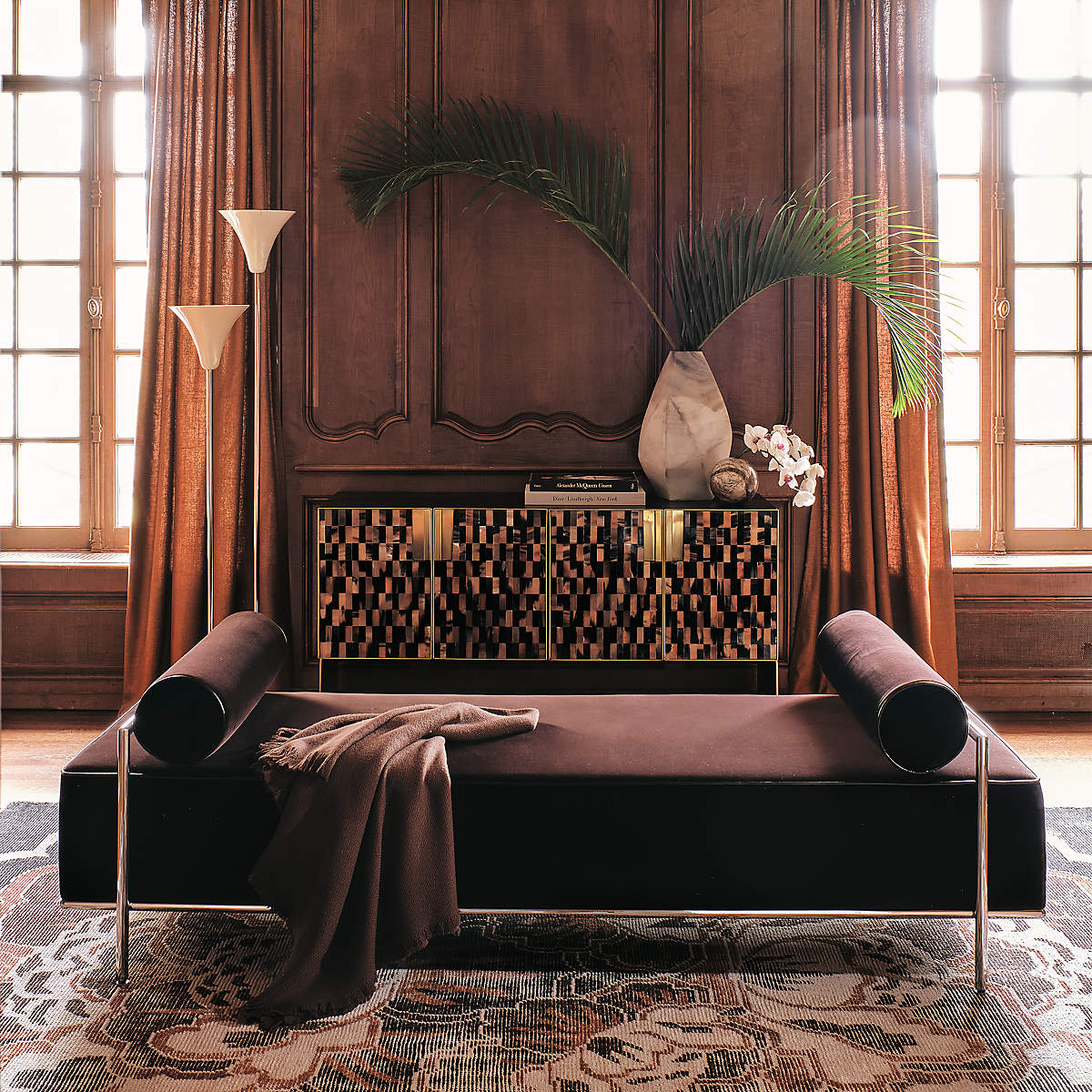 Brown modern home