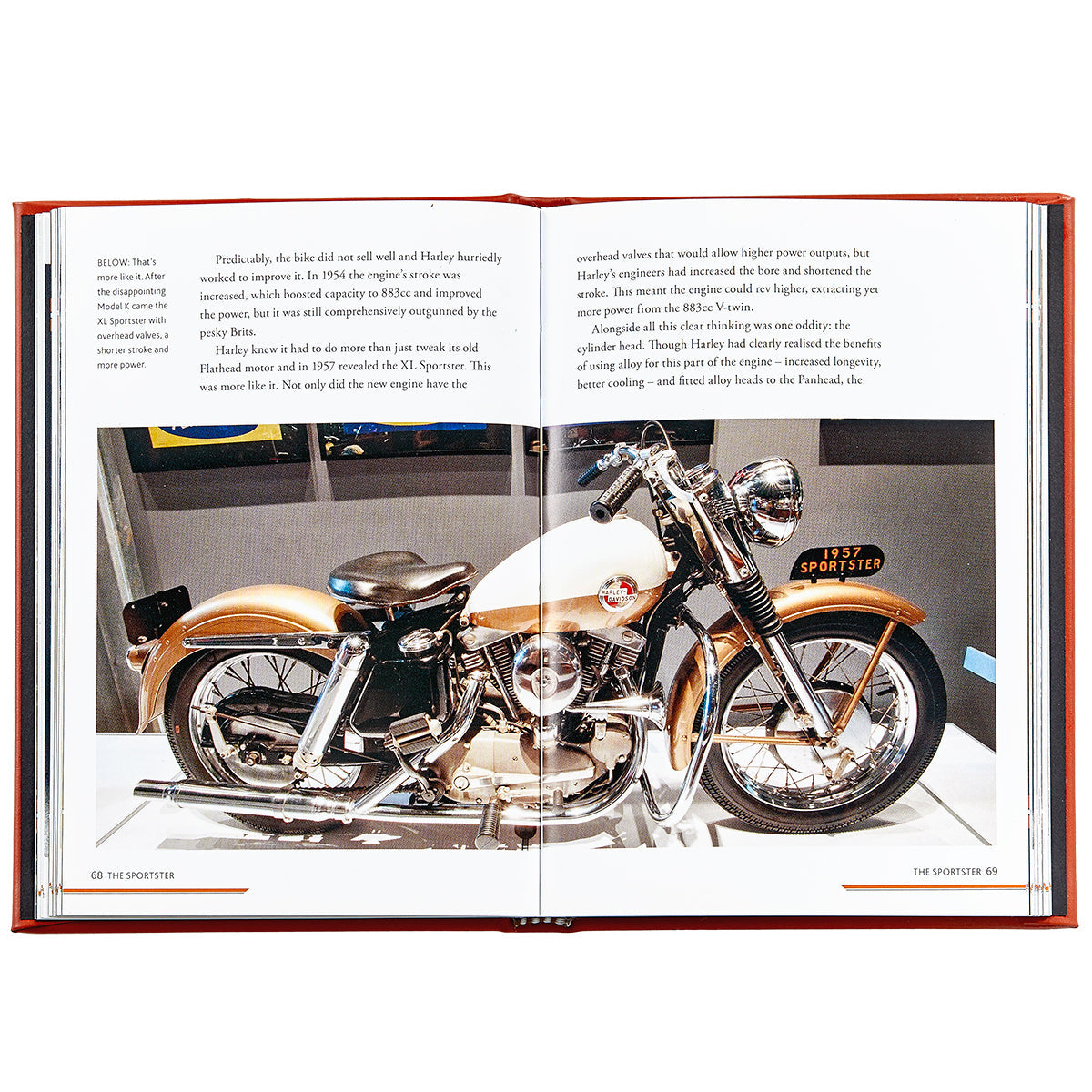 The Story of Harley-Davidson book inside