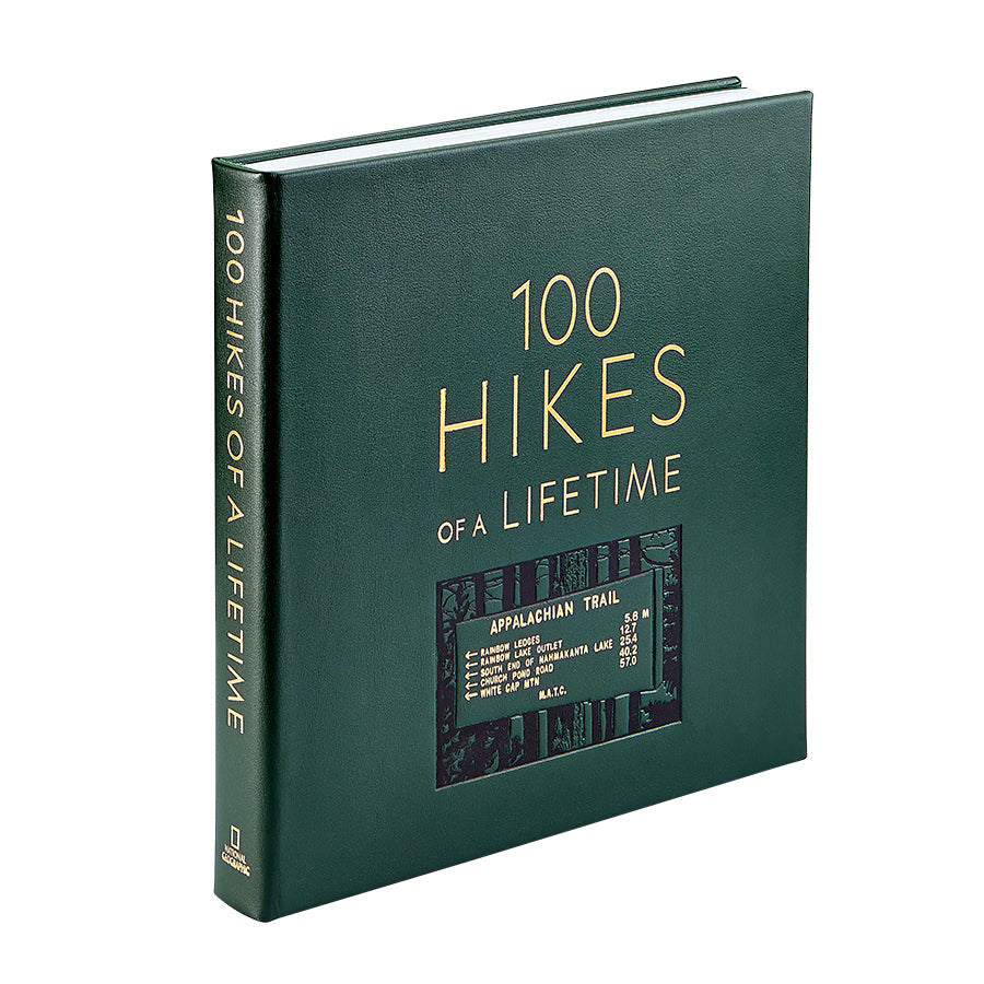 100 Hikes Of A Lifetime book cover