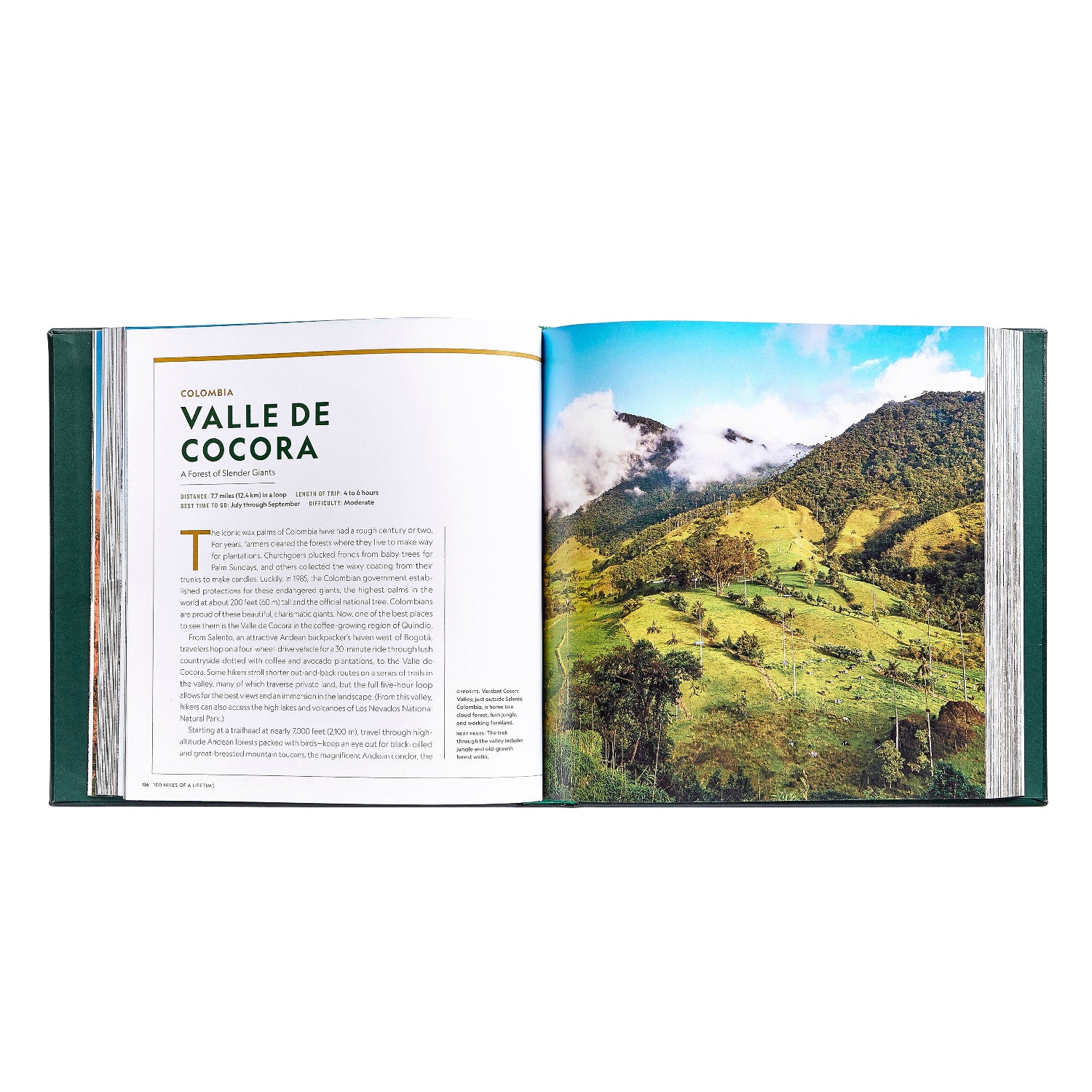 100 Hikes Of A Lifetime book inside