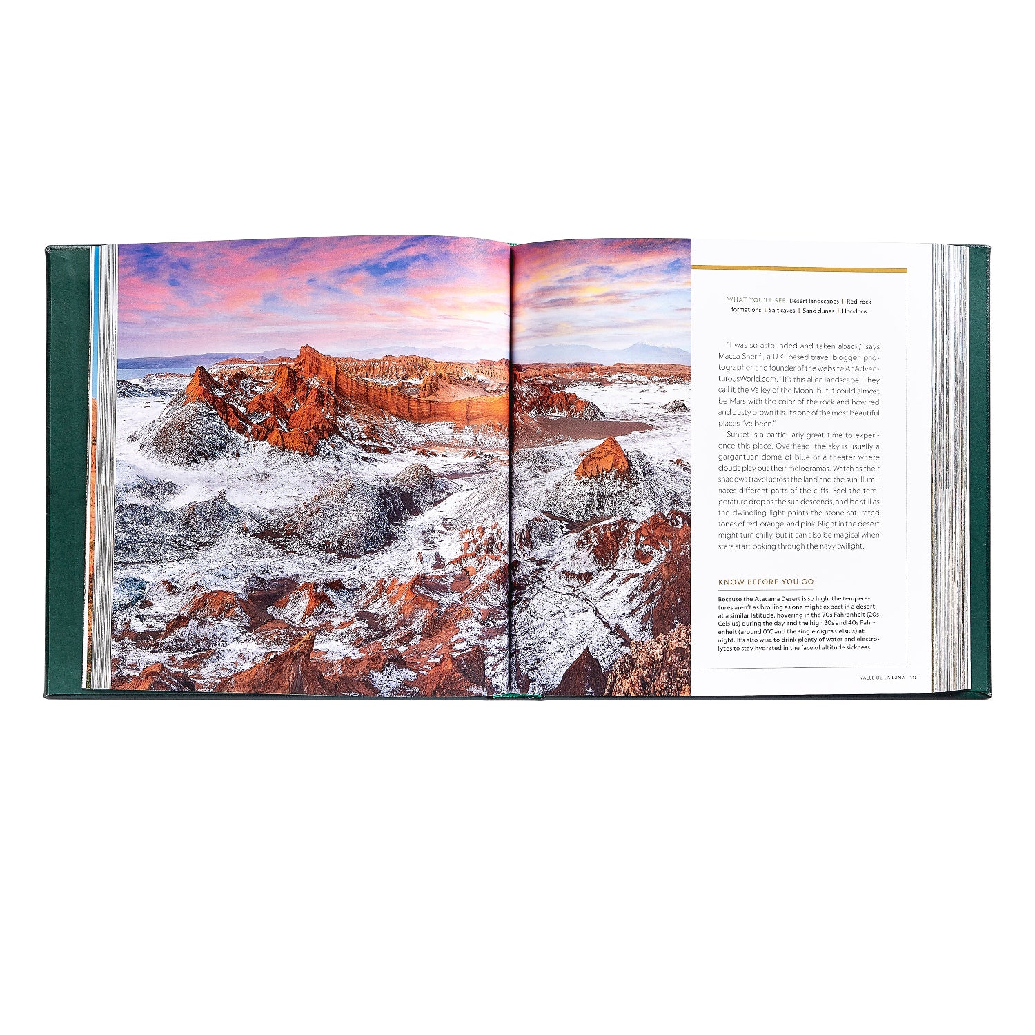 100 Hikes Of A Lifetime book inside