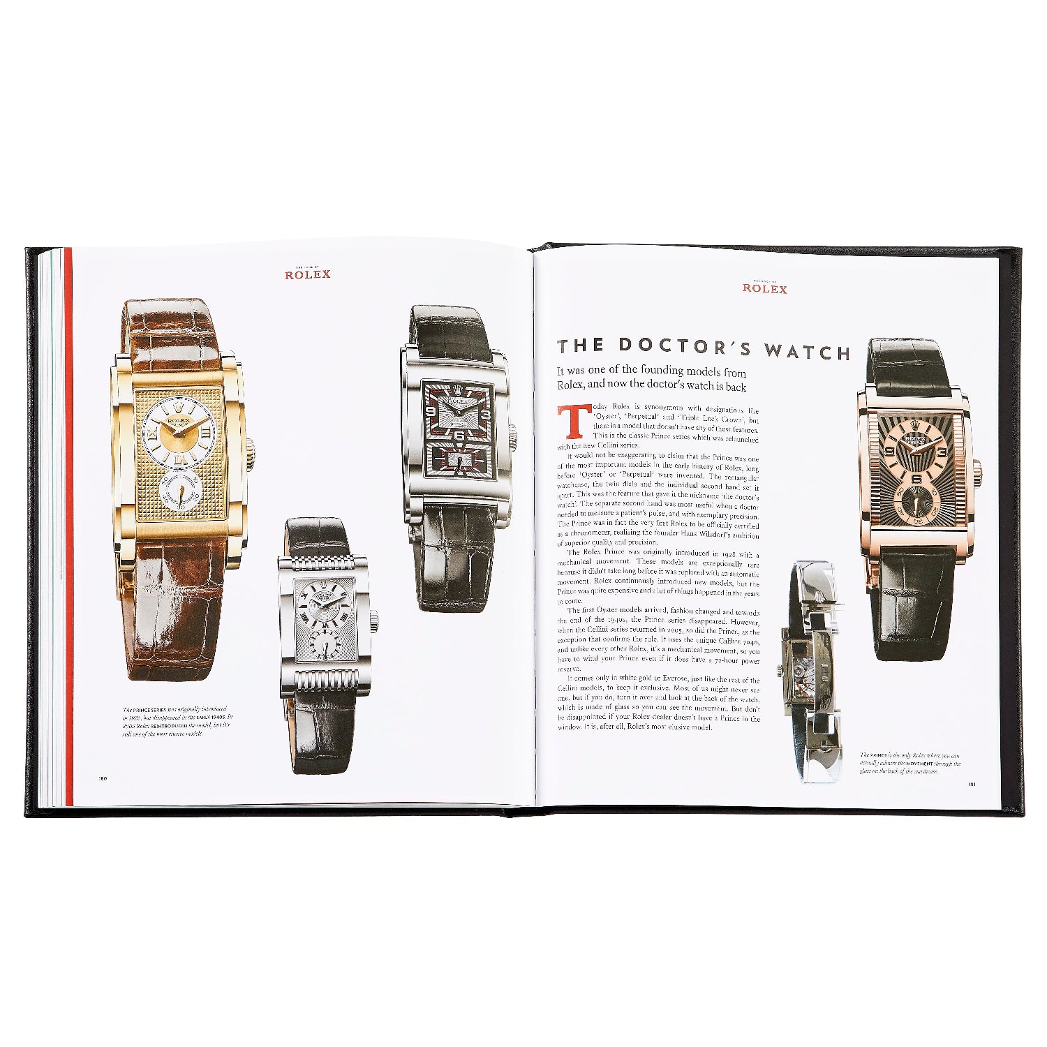 The Book of Rolex inside