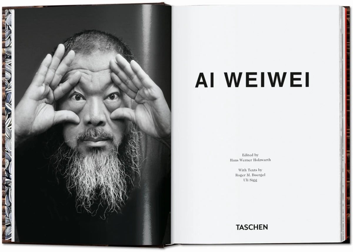 Ai weiwei book open