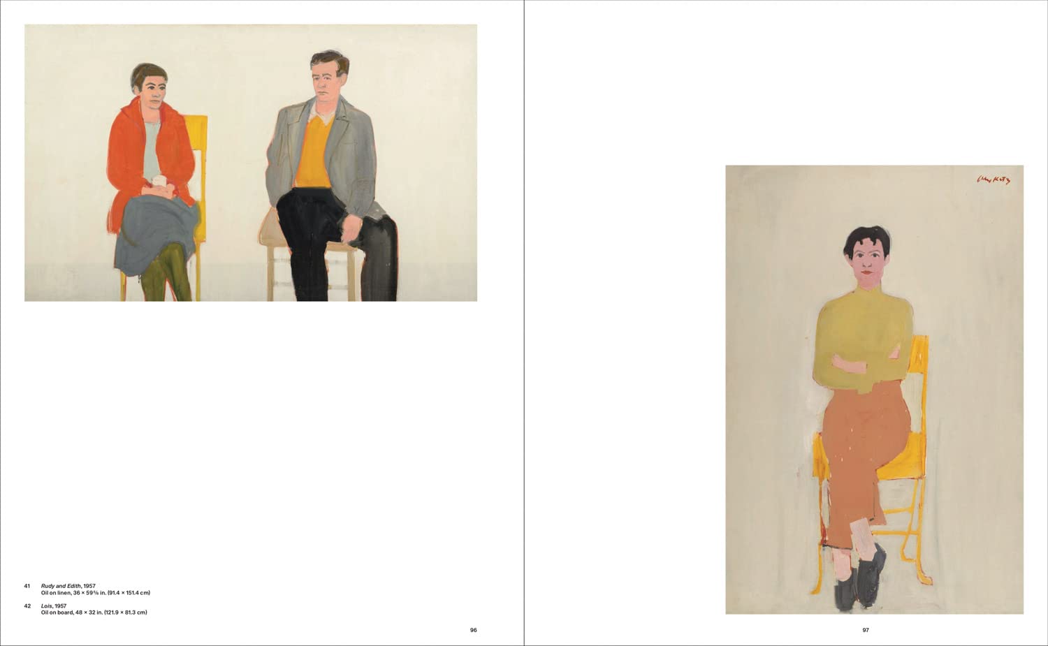 Alex Katz: Gathering book inside