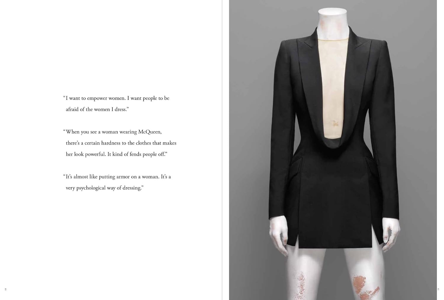 Alexander mcqueen savage beauty book inside