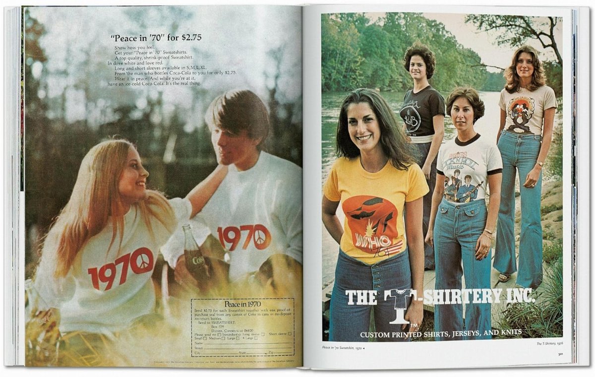 All american ads 70s book inside