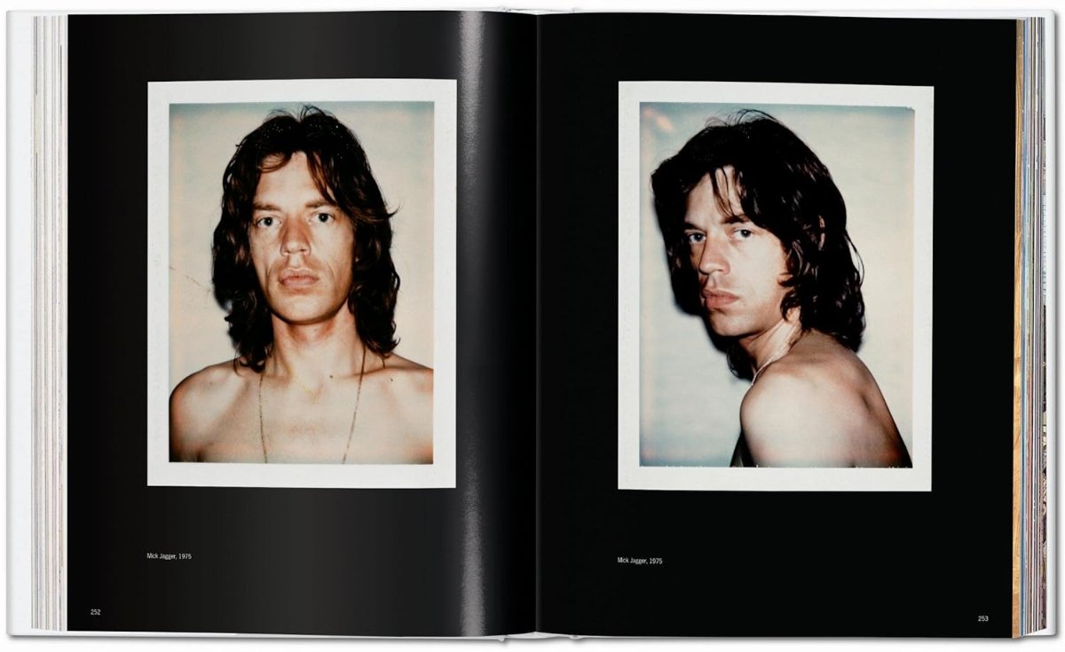 Andy warhol polaroids book inside