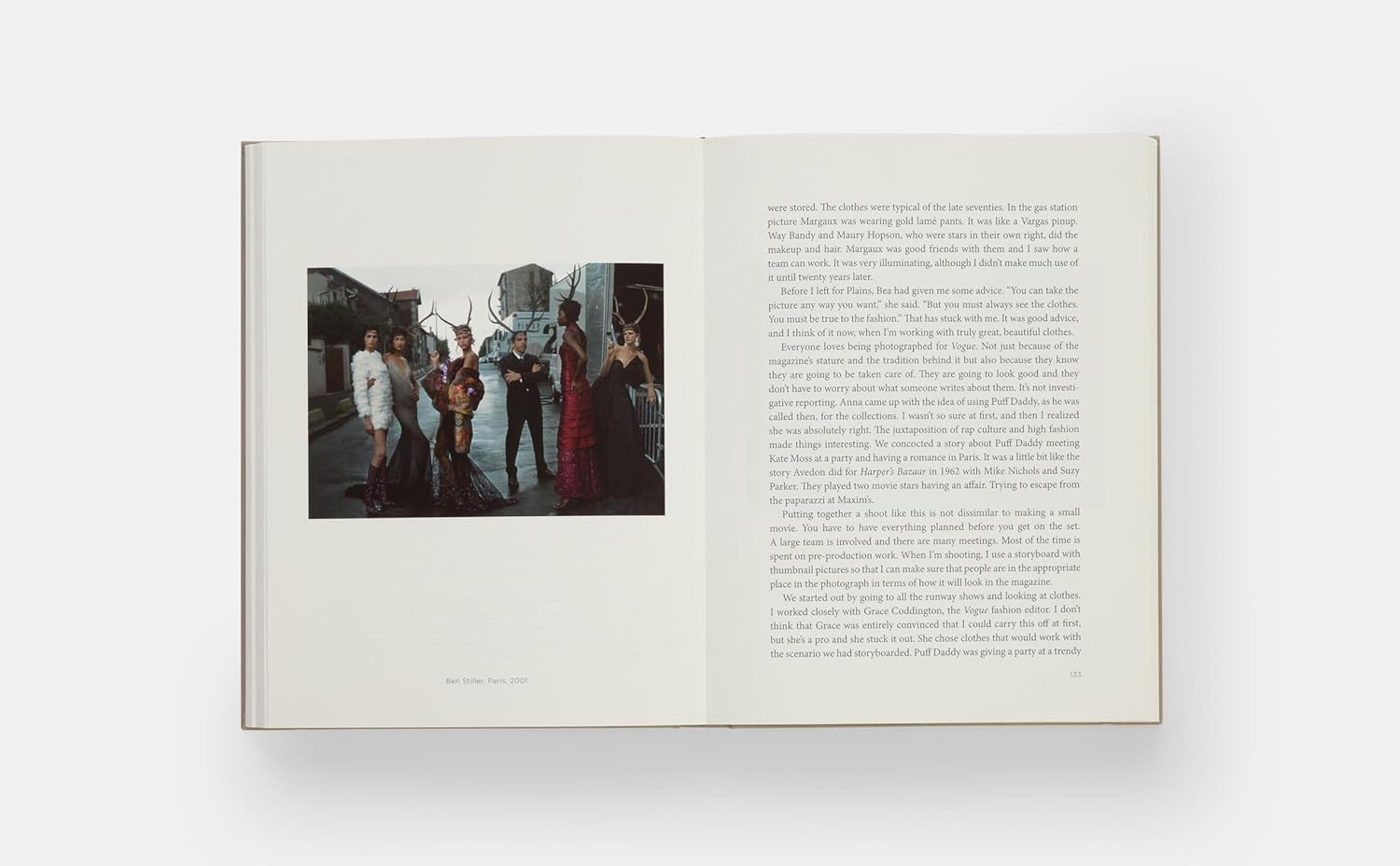 Annie Leibovitz at Work book inside