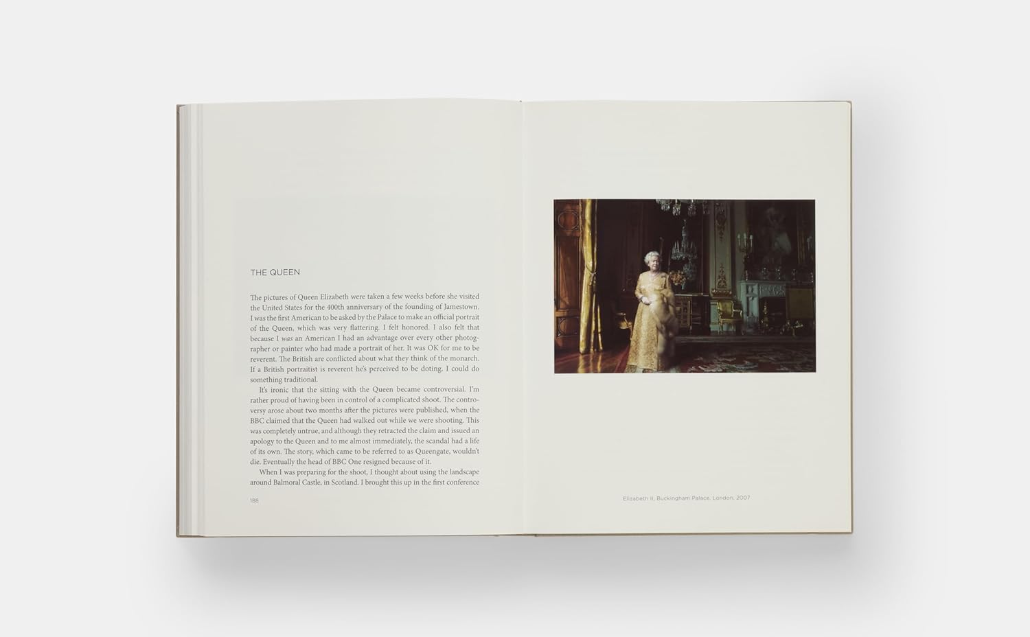 Annie Leibovitz at Work book inside