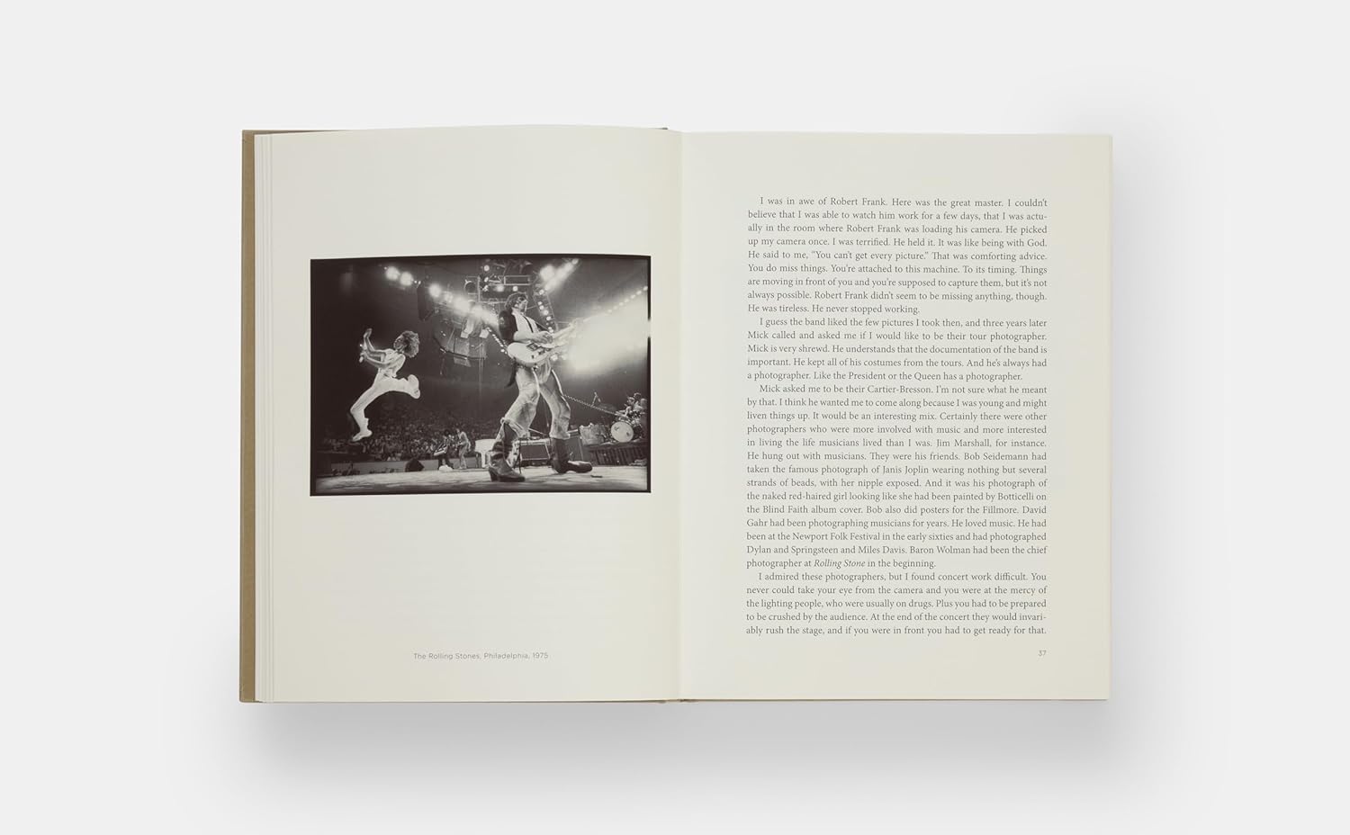 Annie Leibovitz at Work book inside