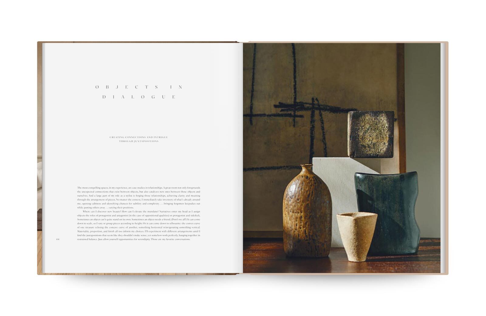 Arranging Things book inside