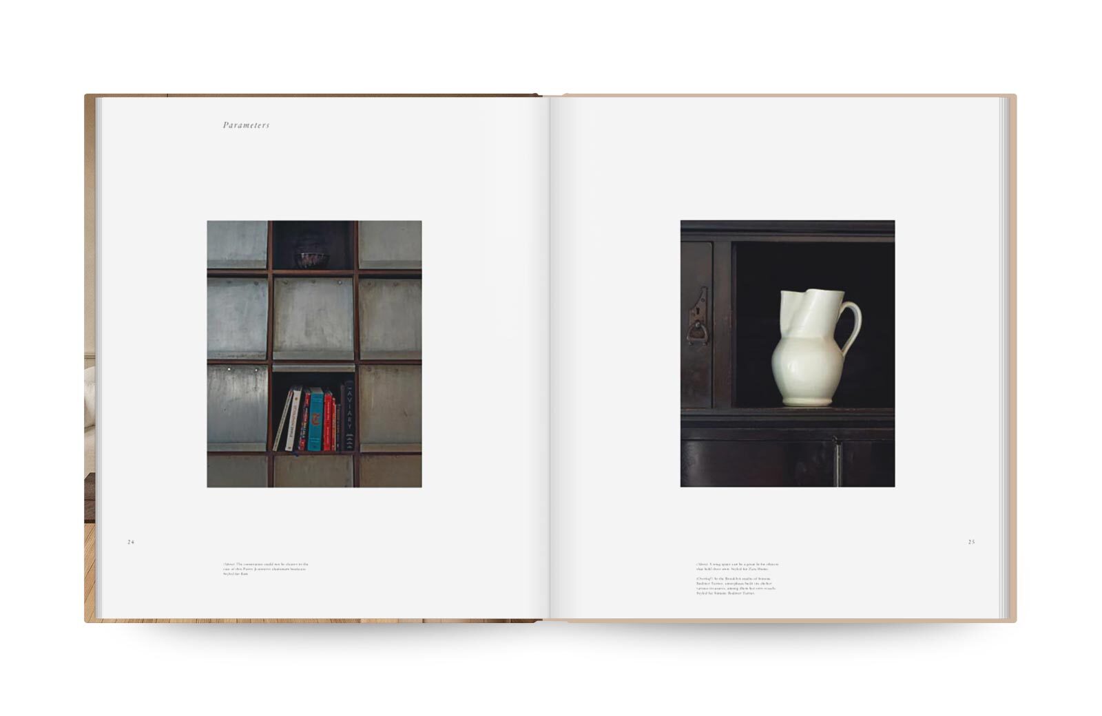 Arranging Things book inside