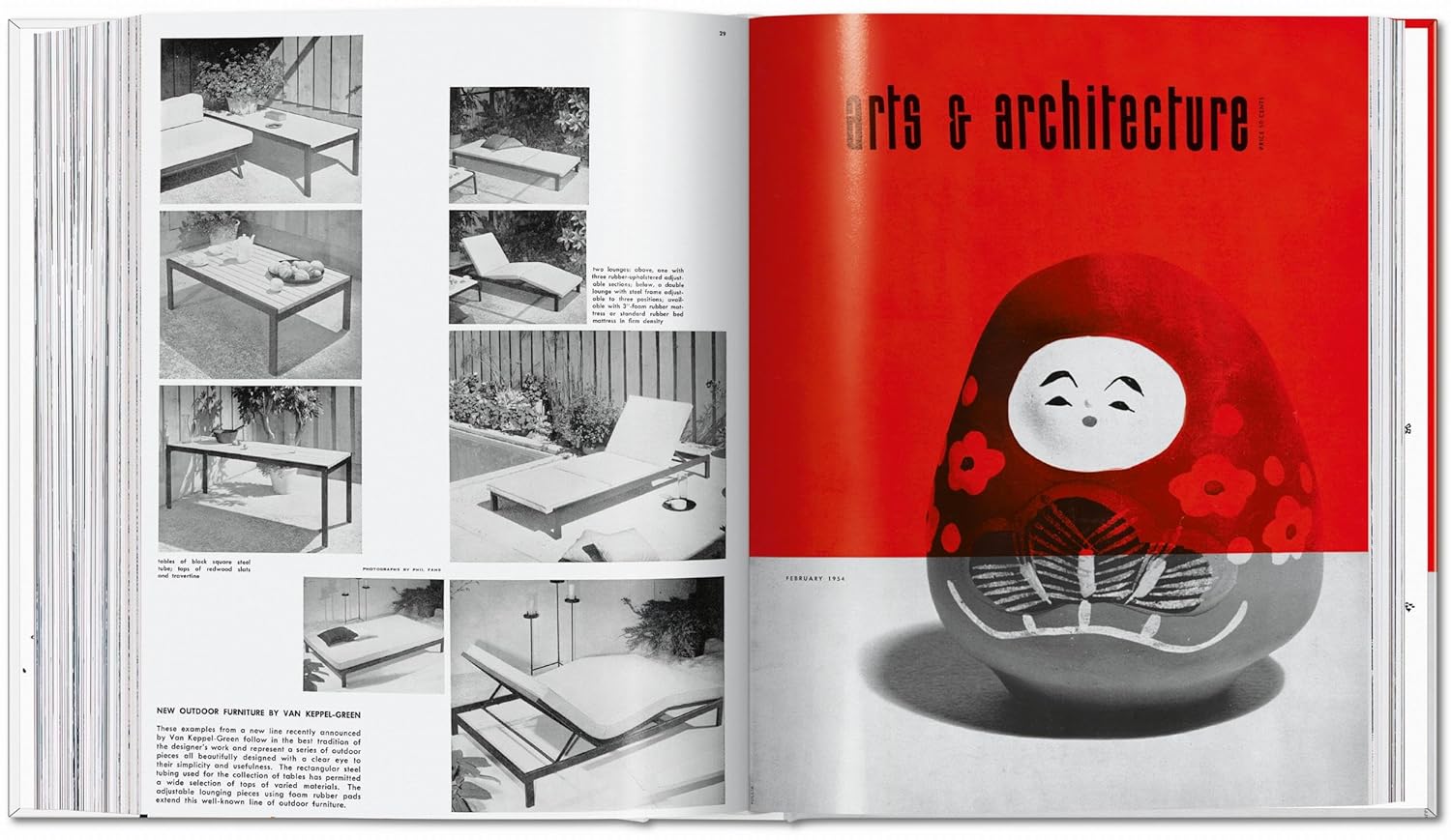 Arts & Architecture 1950-1954 book inside