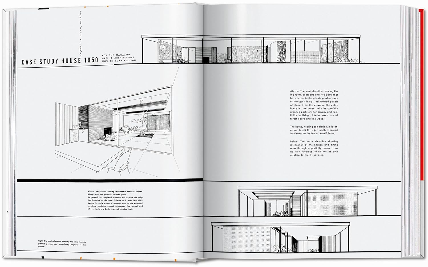 Arts & Architecture 1950-1954 book inside