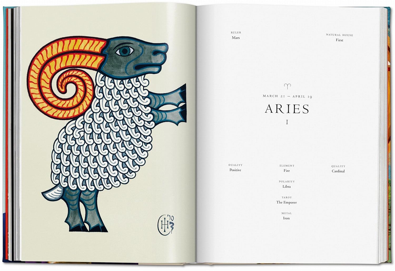 Astrology library esoterica book inside