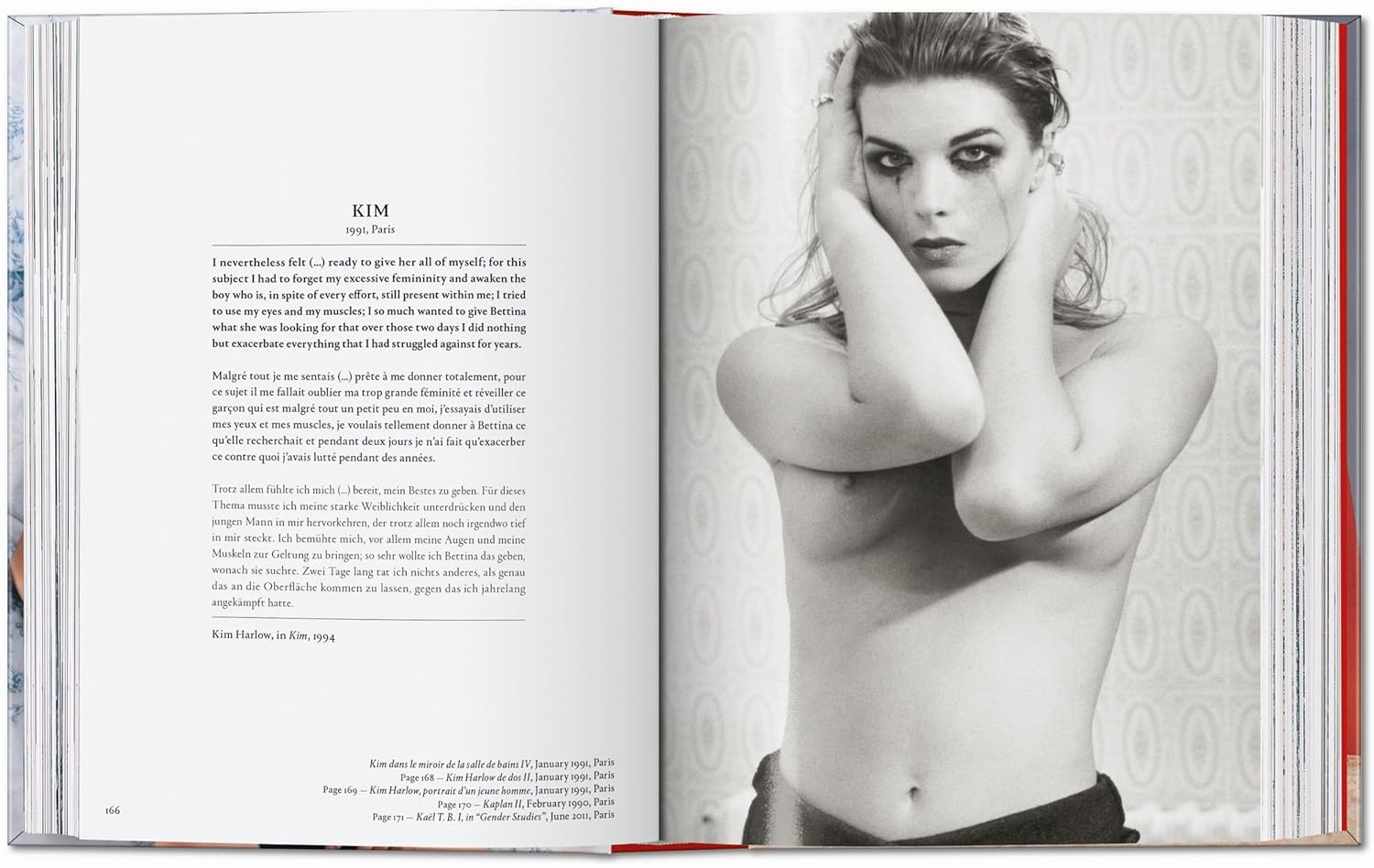Bettina Rheims (40th Edition) book inside