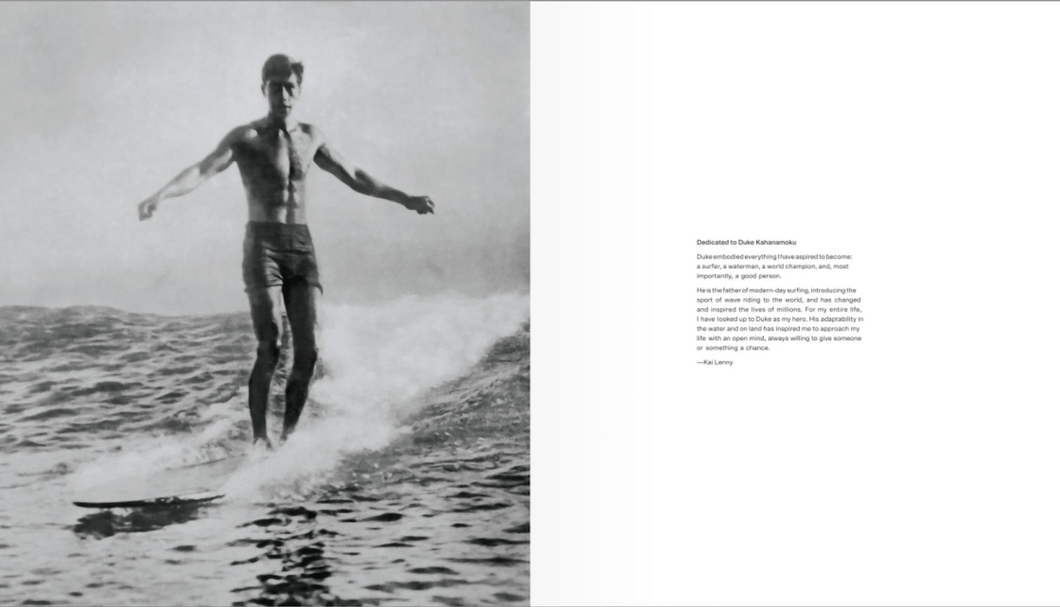 Big Wave Surfer book inside