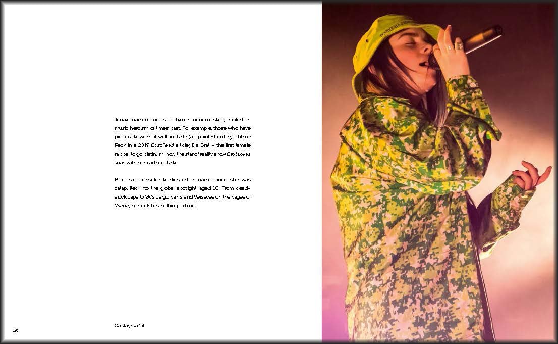 Billie Eilish and the Clothes She Wears book inside