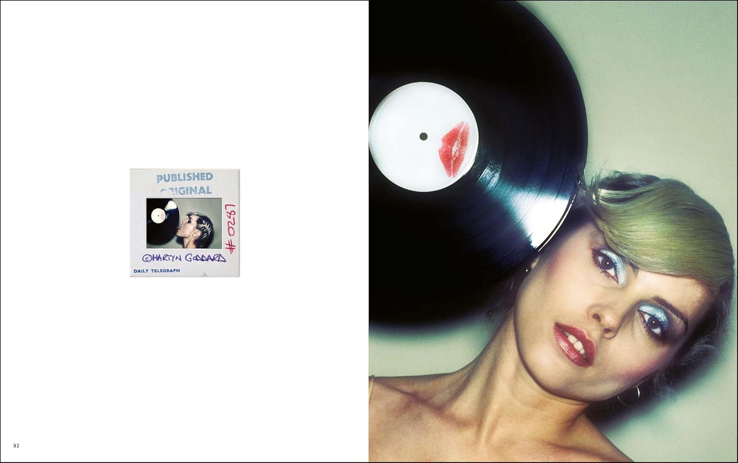 Blondie in Camera 1978 book inside