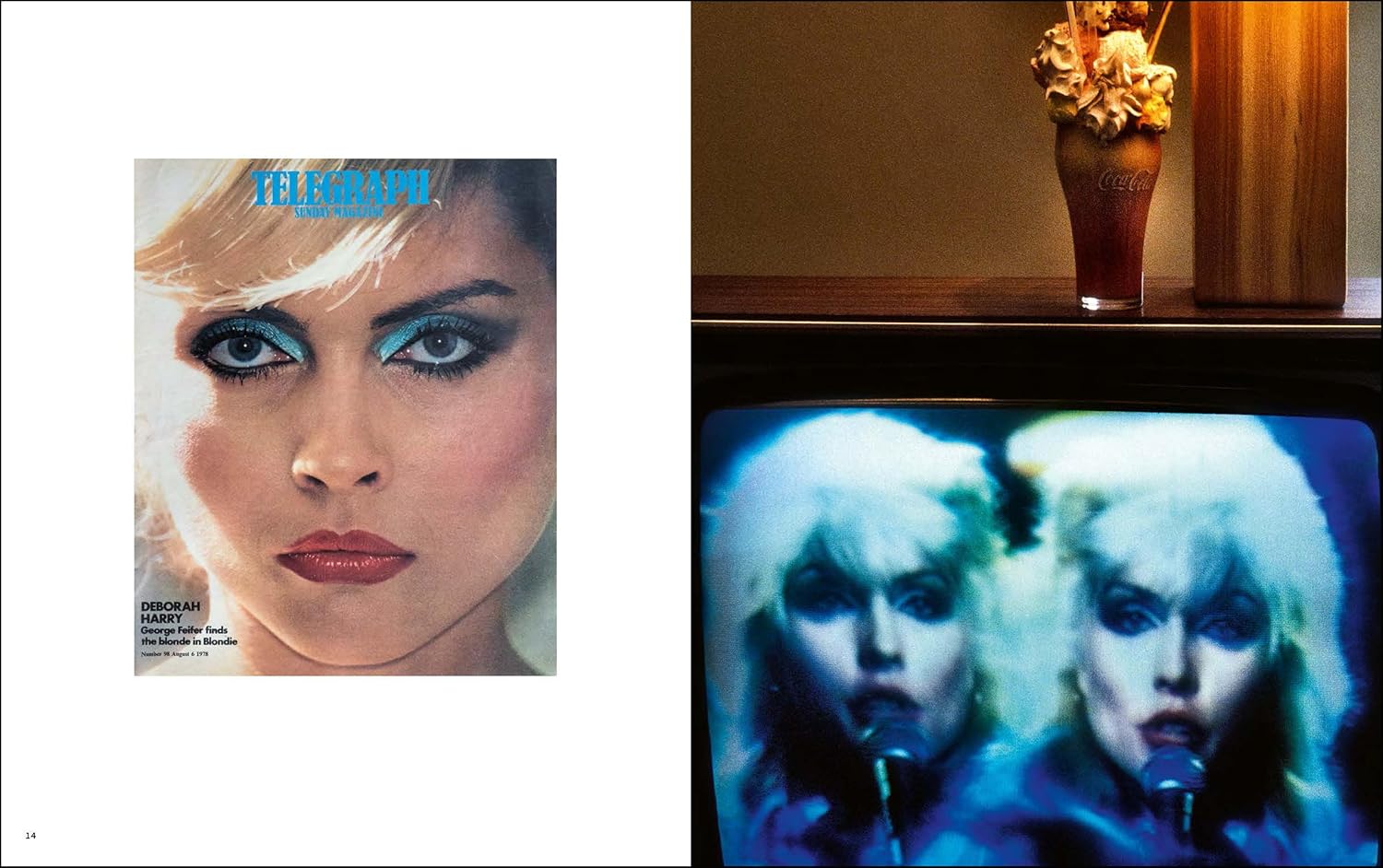 Blondie in Camera 1978 book inside