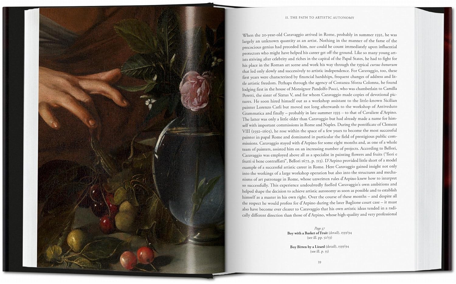 Caravaggio: the Complete Works book inside