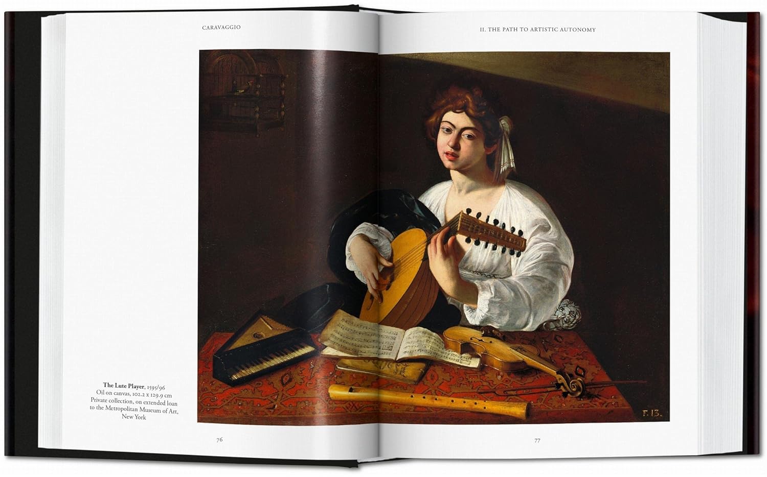 Caravaggio: the Complete Works book inside
