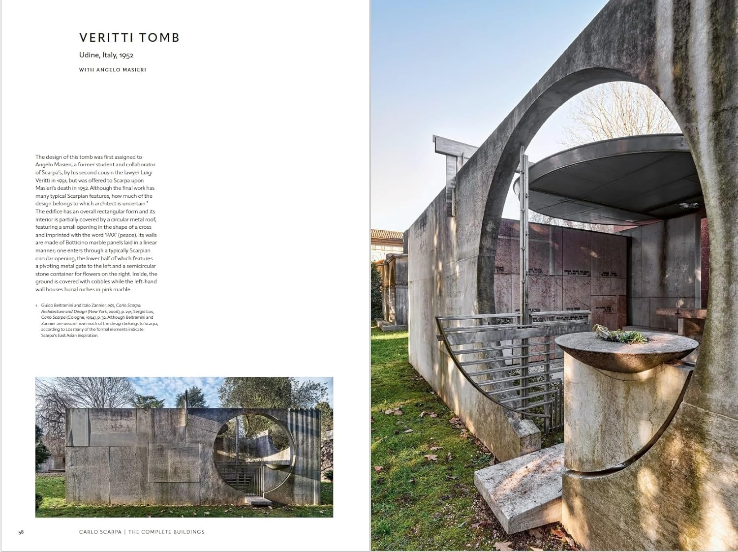 Carlo Scarpa: The Complete Buildings book inside