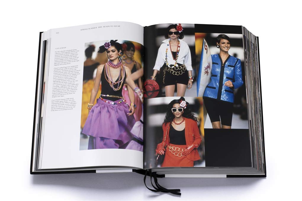 Chanel catwalk book inside