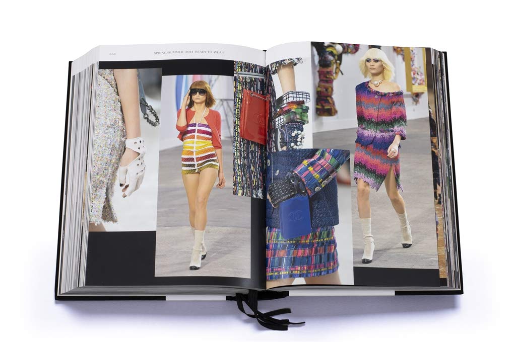 Chanel catwalk book inside