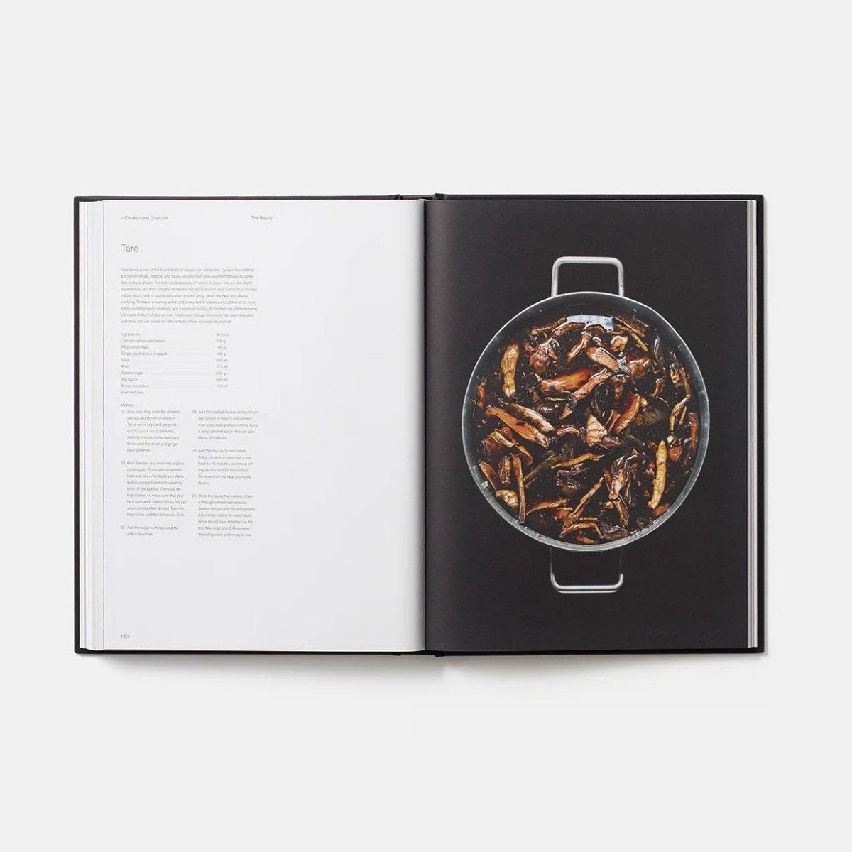 Chicken charcoal book inside