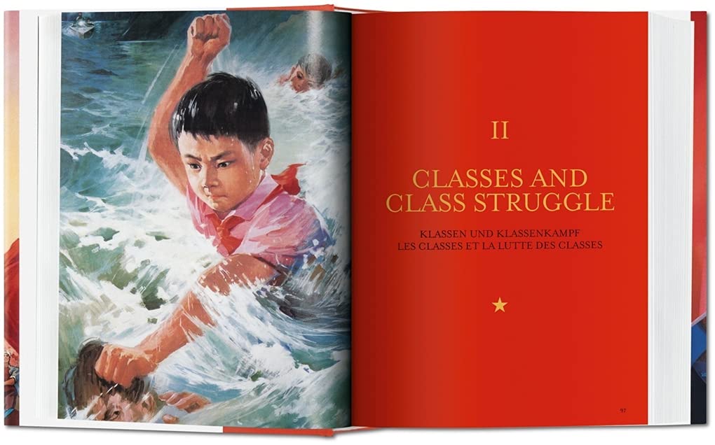 Chinese propaganda posters book inside
