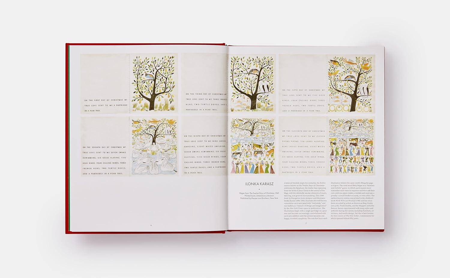 The Christmas Book inside