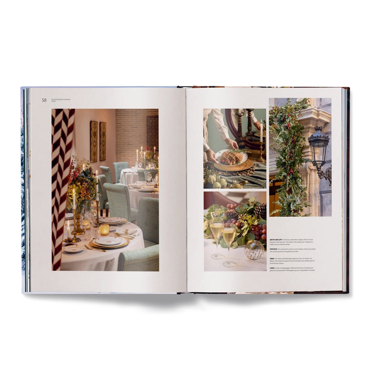 Christmas Hideaways book inside