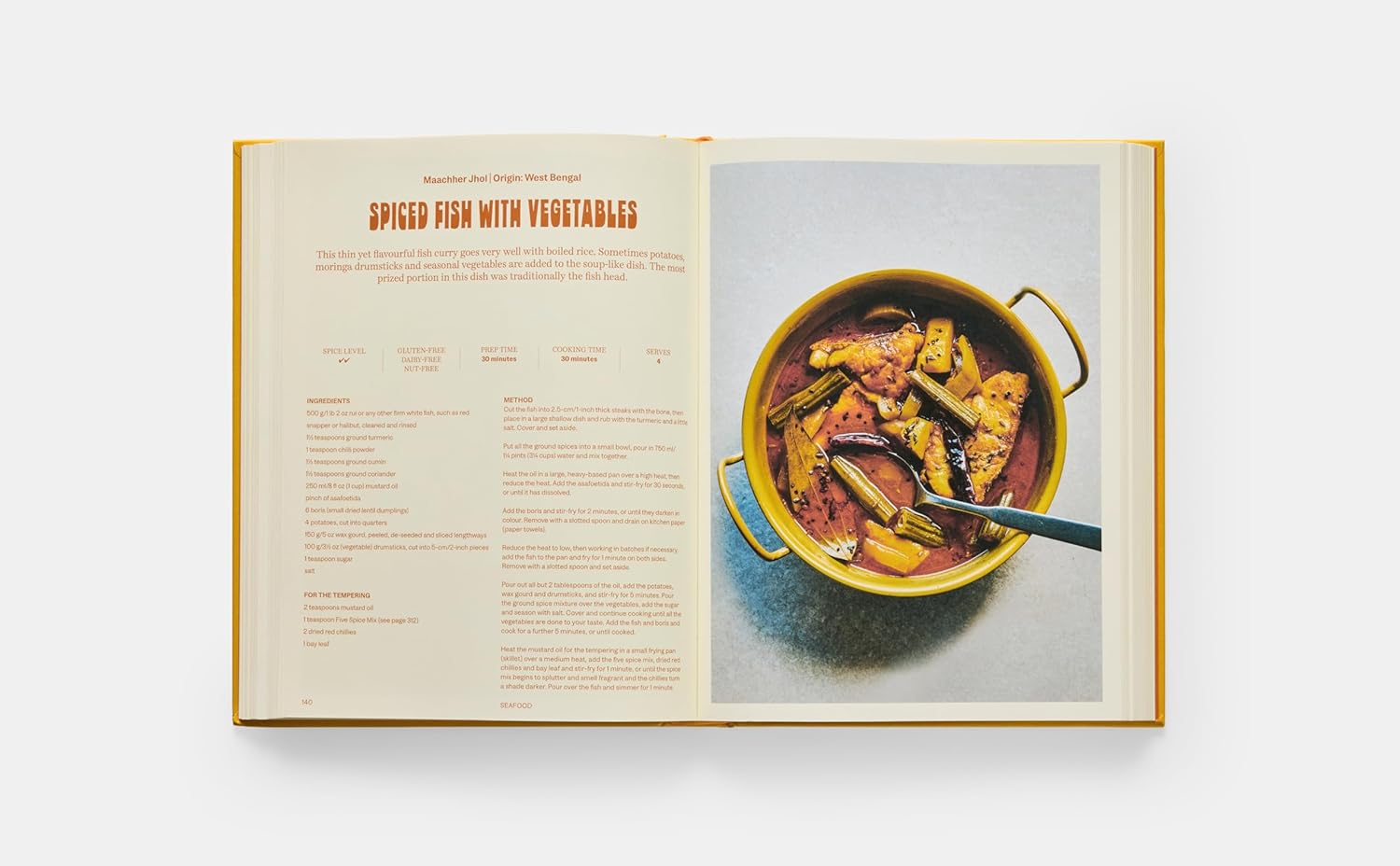 Classic Indian Recipes book inside
