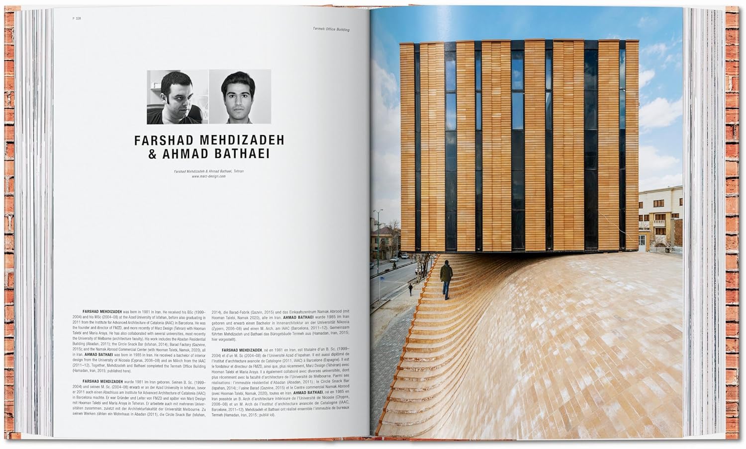 Contemporary Brick Buildings book inside