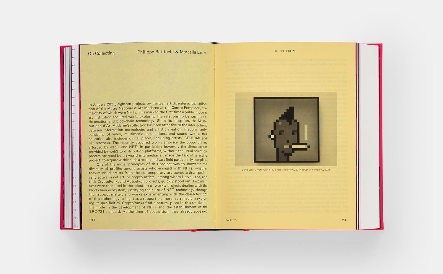 Cryptopunks: Free to Claim book inside