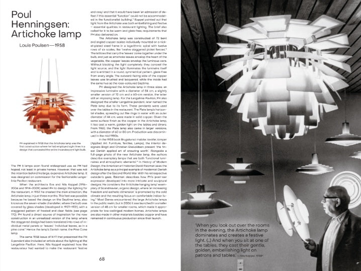 Danish lights book inside