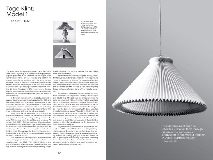 Danish lights book inside