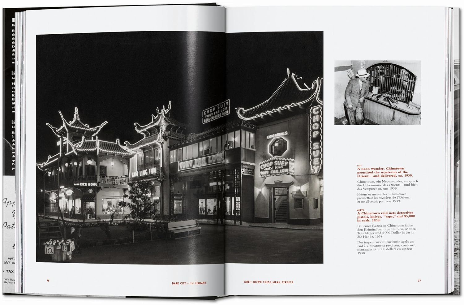Dark City book inside