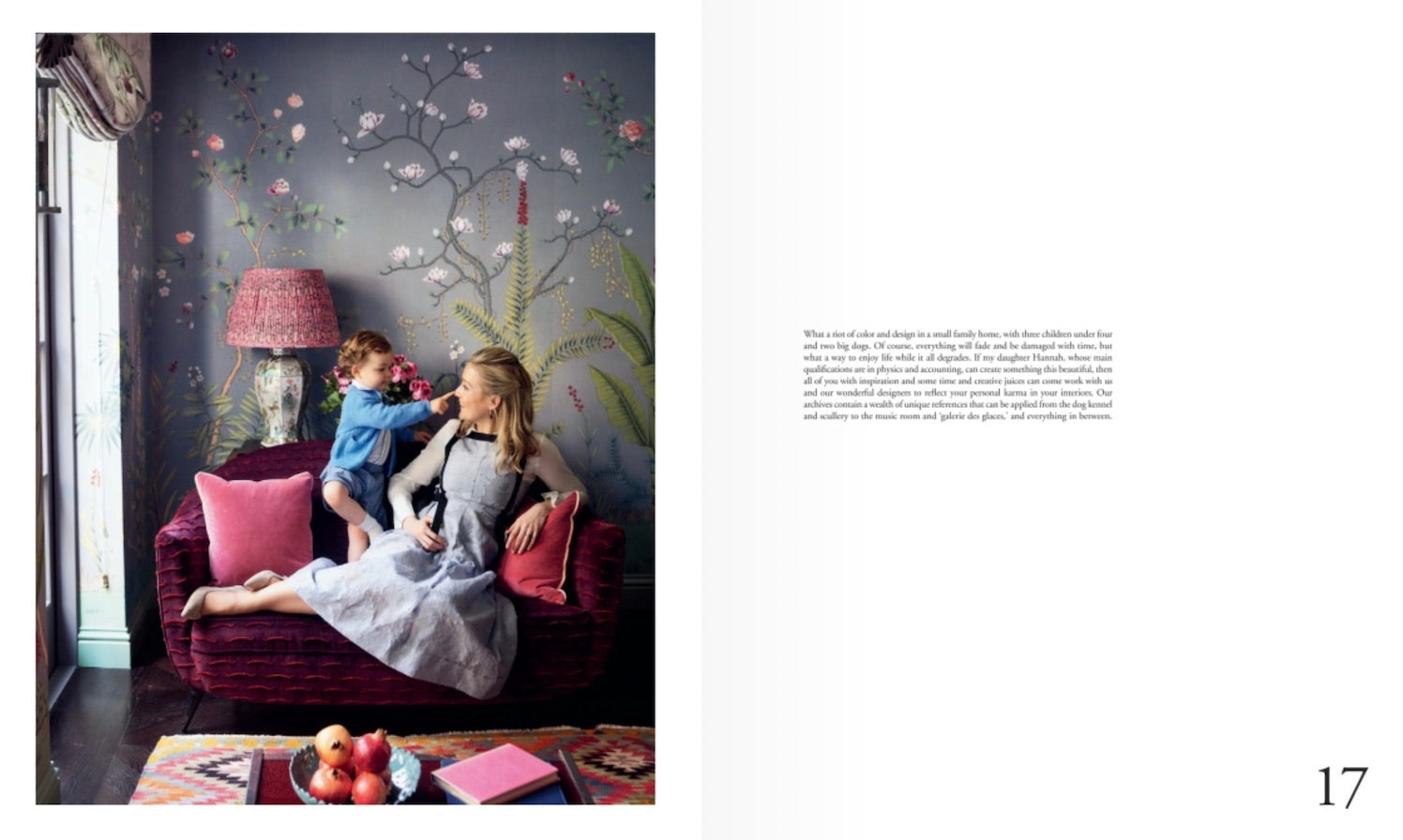de Gournay: Hand-Painted Interiors book inside