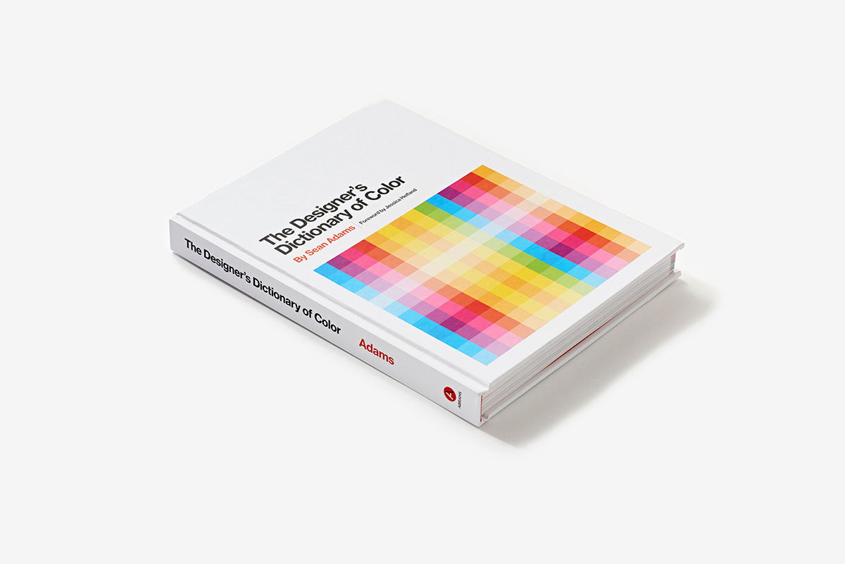 Designers dictionary color book side