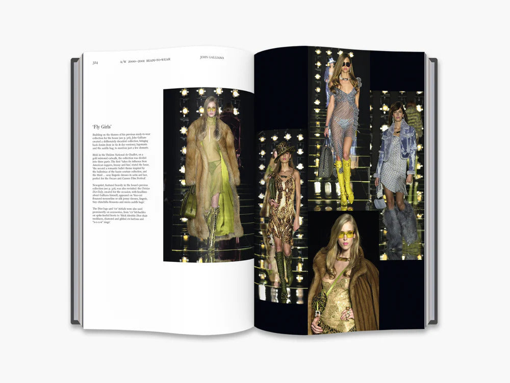 Dior catwalk book inside